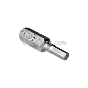 185-2X Apex Socket Head (Hex-Allen) Bit, 1/4'' Hex Insert