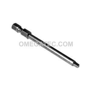 1951-1X Apex #1 Square Recess Bit, 1/4'' Hex Power Drive, Turned Body