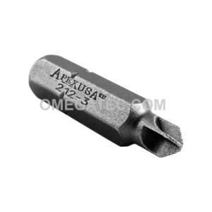 212-3 Apex #3 Torq-Set Bit, 1/4'' Hex Drive Insert