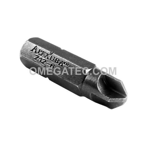 212-8 Apex #8 Torq-Set Bit, 1/4'' Hex Drive Insert