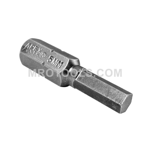 315-5MM Apex Socket Head (Hex-Allen) Bit, 5/16'' Hex Insert, Metric
