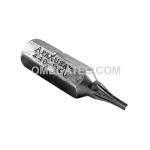 440-TX-06X Apex Torx Bit, 1/4'' Hex Insert