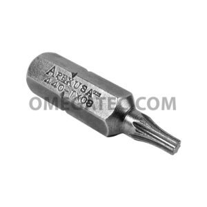 440-TX-08X Apex Torx Bit, 1/4'' Hex Insert