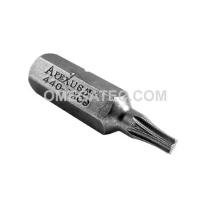 440-TX-09X Apex Torx Bit, 1/4'' Hex Insert
