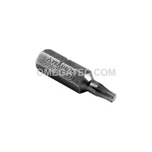 440-TX-10X Apex Torx Bit, 1/4'' Hex Insert