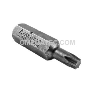 440-TX-15-W Apex Torx Bit, 1/4'' Hex Insert, Torxalign