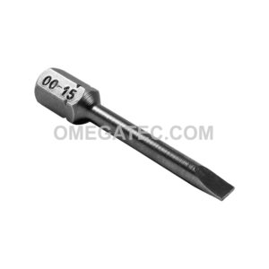 445-00-15X Apex Slotted Bit, 1/4'' Hex Insert, Limited Clearance