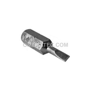 445-000X Apex Slotted Bit, 1/4'' Hex Insert, Limited Clearance