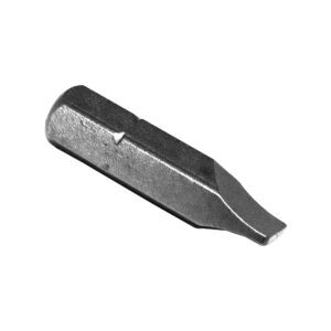 445-1-15X Apex Slotted Bit, 1/4'' Hex Insert