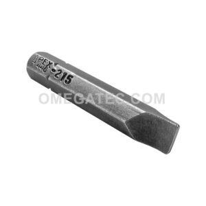 445-2-15X Apex Slotted Bit, 1/4'' Hex Insert
