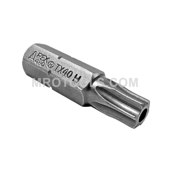 480-TX-40-H Apex Torx Bit, 5/16'' Hex Insert, Tamper Resistant