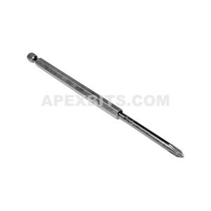 491-CX Apex Phillips Head, 1/4'' Drive, #1 Power Drive Bits