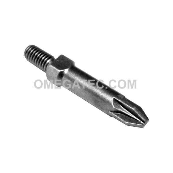 502-PZDX Apex Pozidriv, 10-32 Screw Shank Drive, #2 Insert Bits