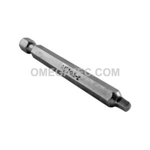 954-A-2X Apex #2 Square Recess Bit, 1/4'' Hex Power Drive