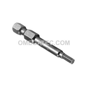 AM-3MM Apex Socket Head (Hex-Allen) Bit, 1/4'' Hex Power Drive, Metric