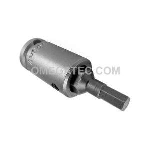 SZ-13 Apex Socket Head (Hex-Allen) Bit w/ Drive Adapter, 3/8'' Square Drive