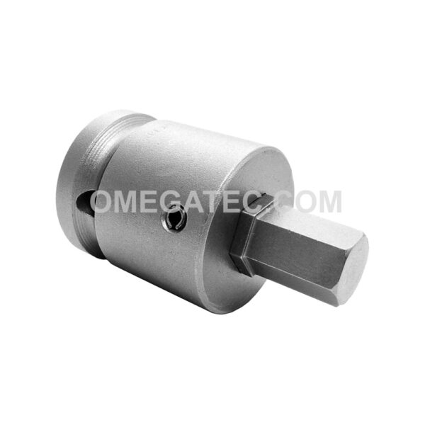 SZ-7-10-14MM Apex Socket Head (Hex-Allen) Bit w/ Drive Adapter, 3/4'' Square Drive, Metric