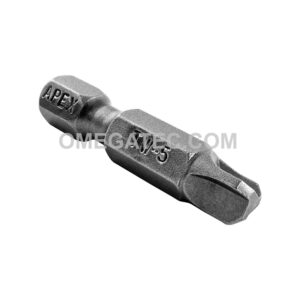 TW-5 Apex #5 Tri-Wing Bit, 1/4'' Hex Power Drive