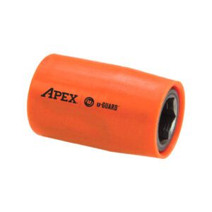 UG-10MM21-D Apex Standard 12-Point u-Guard Impact Socket, Metric, 1/4'' Square Drive
