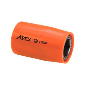UG-SC-520 Apex Standard 6-Point u-Guard Impact Socket, SAE, Non-Magnetic, 1/2'' Square Drive