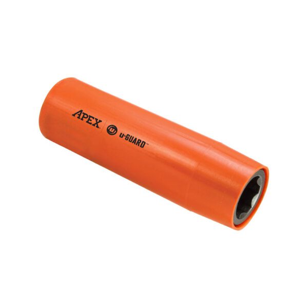 UG-SF-15MM33 Apex Standard 6-Point u-Guard Drive Impact Socket, Metric, 3/8'' Square Drive