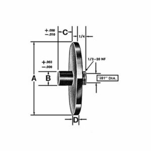 Dotco Router Guides For Router Bits with 1/4'' Shanks