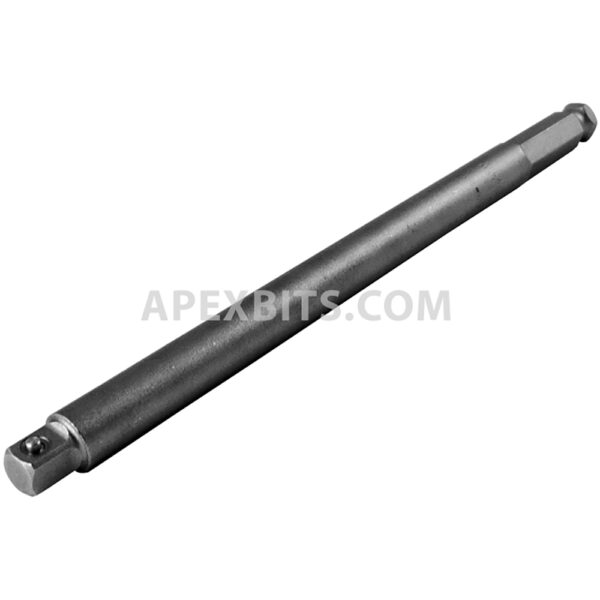EX-262-6 Apex Hex Power Drive Extension, With 1/4'' Male Square