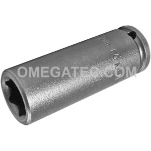 10MM21 Apex 10mm 6-Point Metric Long Impact Socket, 1/4'' Square Drive