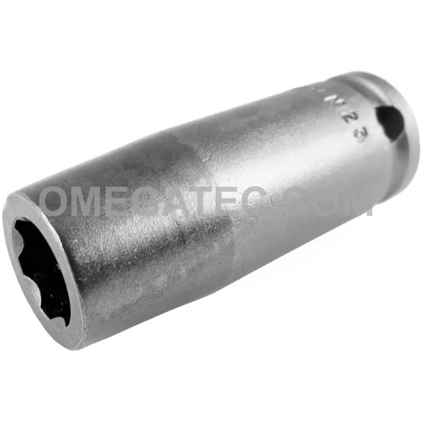 10MM23 Apex 10mm 6-Point Metric Long Impact Socket, 3/8'' Square Drive