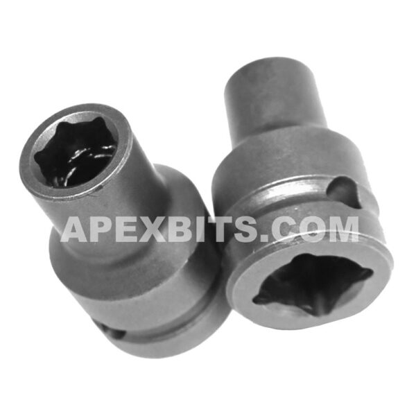 10MM45 Apex 10mm 6-Point Thin Wall Metric Standard Impact Socket, 1/2'' Square Drive