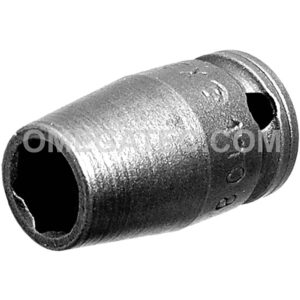 1108 Apex 1/4'' 6-Point Standard Impact Socket, 1/4'' Square Drive