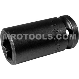 1110 Apex 5/16'' 6-Point Standard Impact Socket, 1/4'' Square Drive
