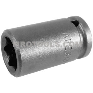 1111 Apex 11/32'' 6-Point Standard Impact Socket, 1/4'' Square Drive