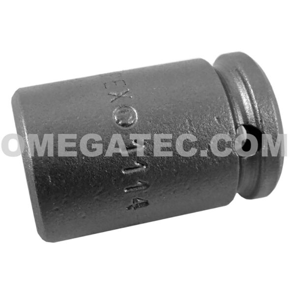 1114-D Apex 7/16'' 12-Point Standard Impact Socket, 1/4'' Square Drive