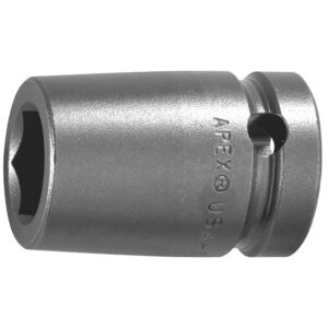 11MM15 Apex 11mm 6-Point Metric Standard Impact Socket, 1/2'' Square Drive