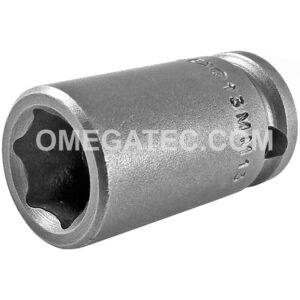 13MM13 Apex 13mm 6-Point Metric Standard Impact Socket, 3/8'' Square Drive