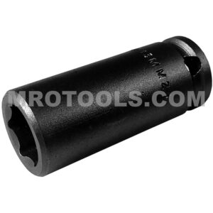 13MM23 Apex 13mm 6-Point Metric Long Impact Socket, 3/8'' Square Drive