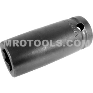 13MM25 Apex 13mm 6-Point Metric Long Impact Socket, 1/2'' Square Drive