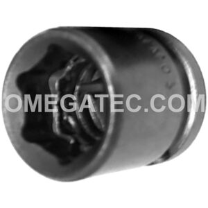 15MM03 Apex 15mm 6-Point Metric Short Impact Socket, 3/8'' Square Drive