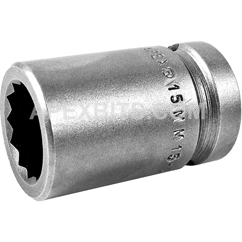 thumbnail image 2 of Sunex 3358, 3/8 Inch Drive Metric Standard Impact Socket Set, 13 Pieces... 2 of 14