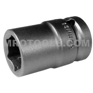 15MM45 Apex 15mm 6-Point Thin Wall Metric Standard Impact Socket, 1/2'' Square Drive