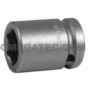 18MM15 Apex 18mm 6-Point Metric Standard Impact Socket, 1/2'' Square Drive