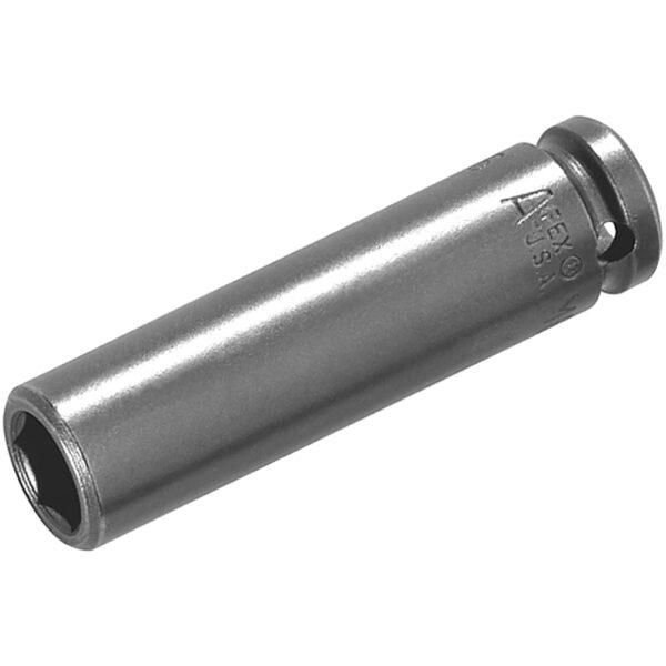 18MM55 Apex 18mm 6-Point Thin Wall Metric Extra Long Impact Socket, 1/2'' Square Drive