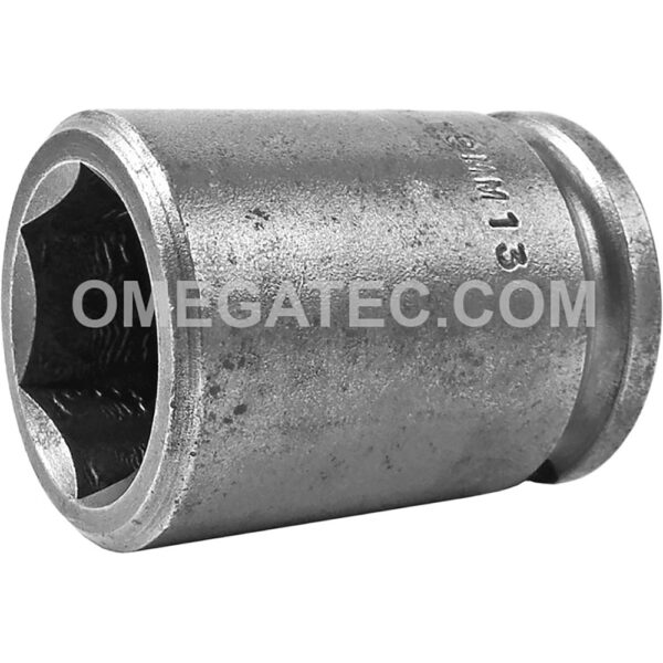 19MM13 Apex 19mm 6-Point Metric Standard Impact Socket, 3/8'' Square Drive