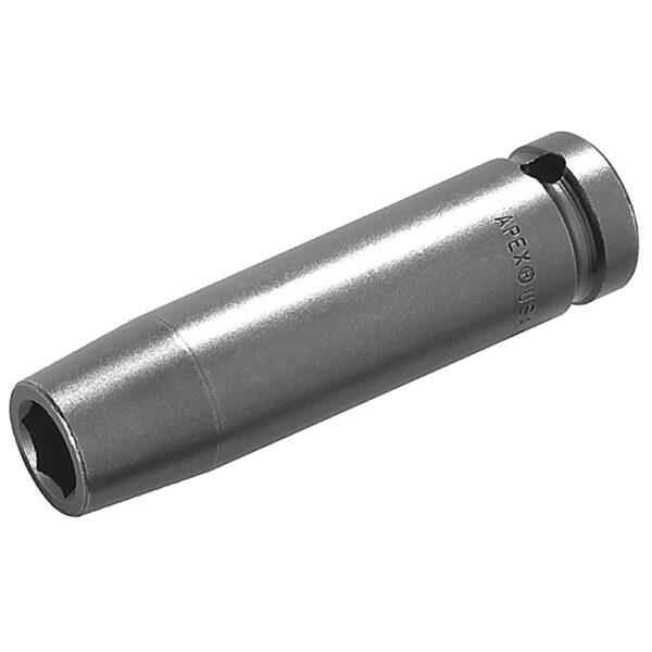 20MM25 Apex 20mm 6-Point Metric Long Impact Socket, 1/2'' Square Drive