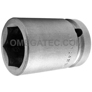 24MM47 Apex 24mm 6-Point Standard Impact Socket, Thin Wall, 3/4'' Square Drive