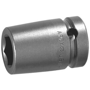 M3P18 Apex 9/16'' 6-Point Magnetic Standard Impact Socket, For Sheet Metal Screw, Self-Tapping, 3/8'' Square Drive