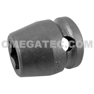 3012 Apex 3/8'' 6-Point Short Impact Socket, 3/8'' Square Drive