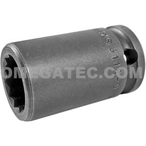 3118-D Apex 9/16'' 12-Point Standard Impact Socket, 3/8'' Square Drive