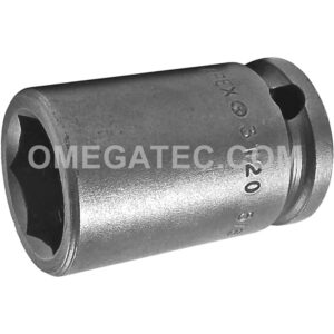 3120 Apex 5/8'' 6-Point Standard Impact Socket, 3/8'' Square Drive